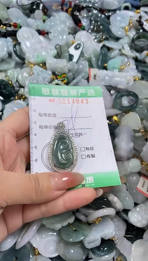 【闪购商品】翡翠颈饰未镶嵌闪购0114843