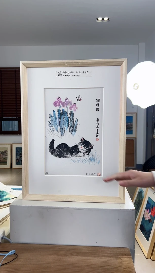 【闪购商品】版画限量亲签盖章版画S