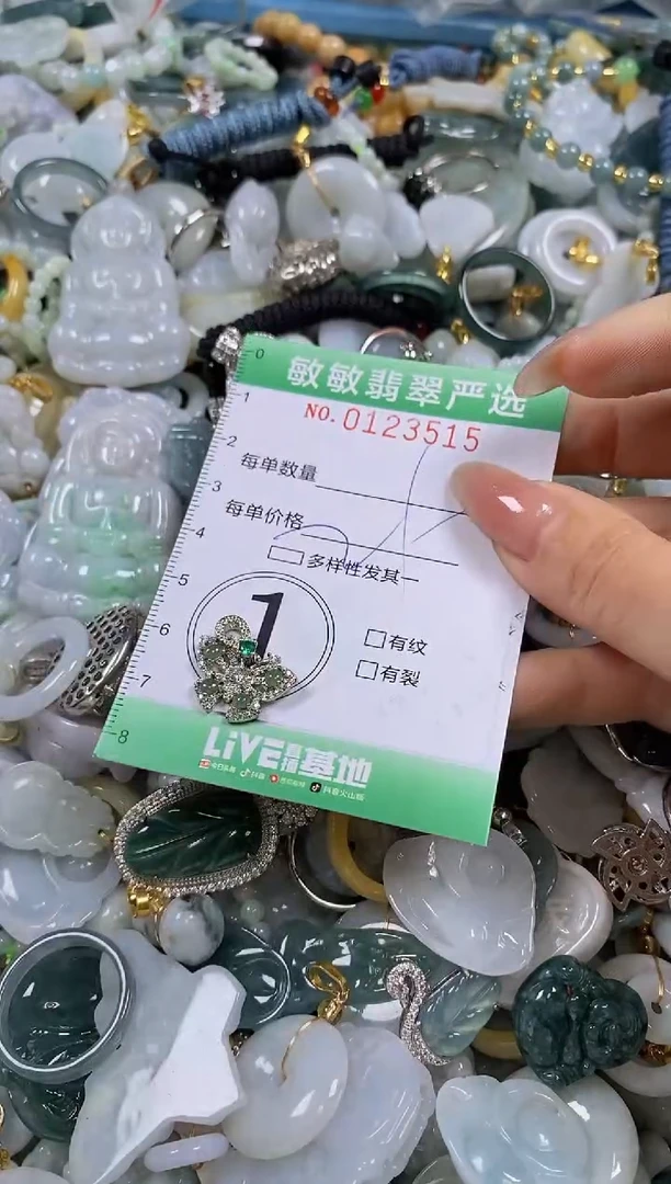 【闪购商品】翡翠颈饰未镶嵌闪购0123515