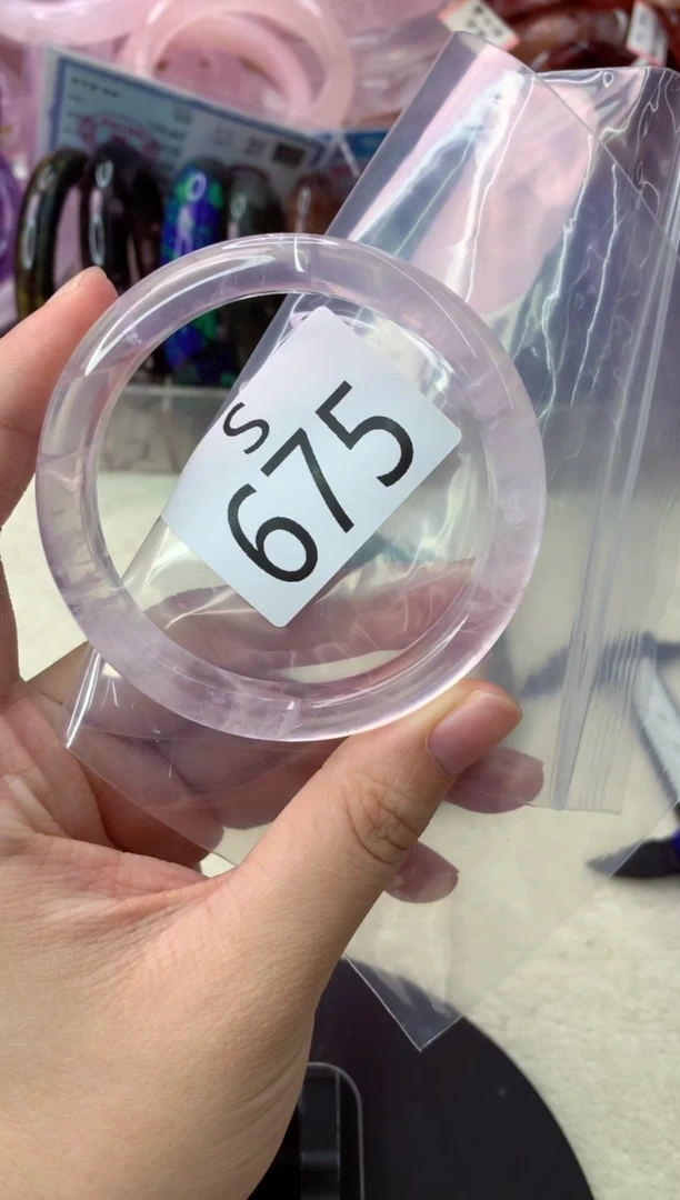 未镶嵌手镯水晶S675-56(断裂)