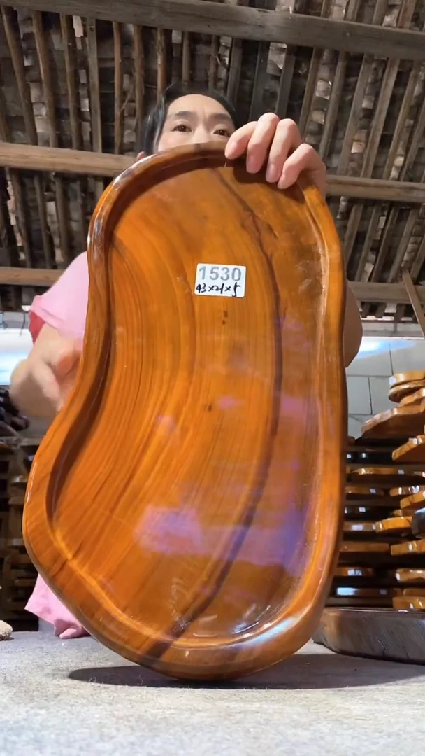 实木茶盘 一物一拍（不含配件）