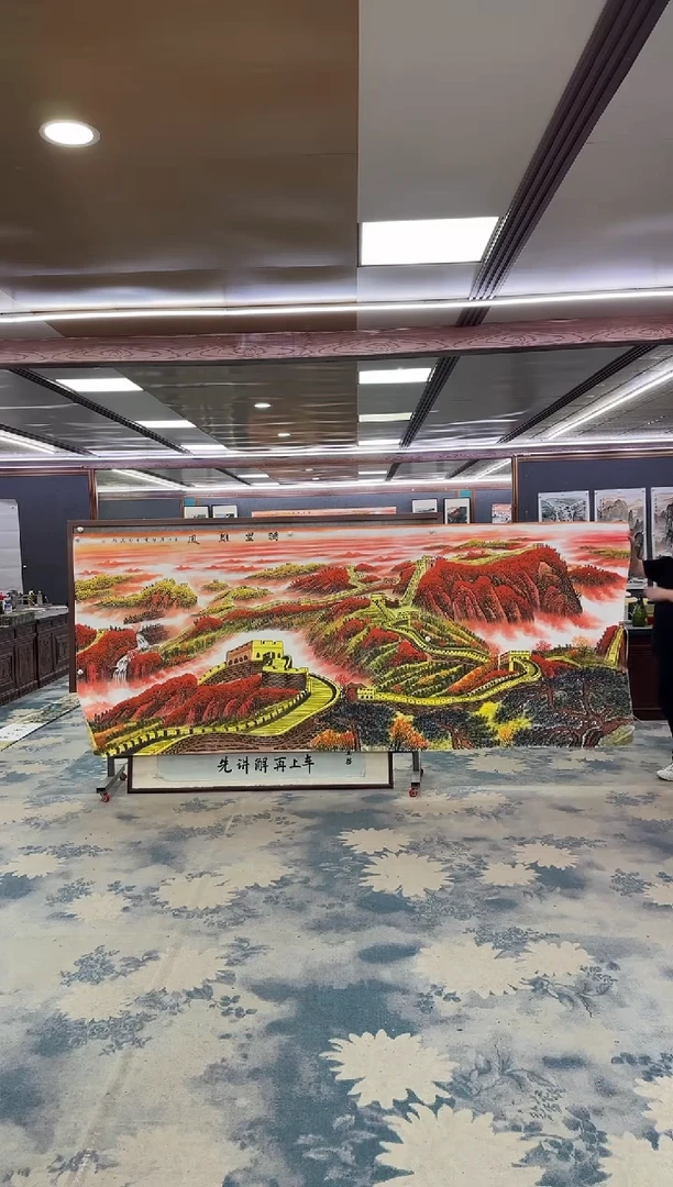 国画W-王红兵-大丈二-山水国画