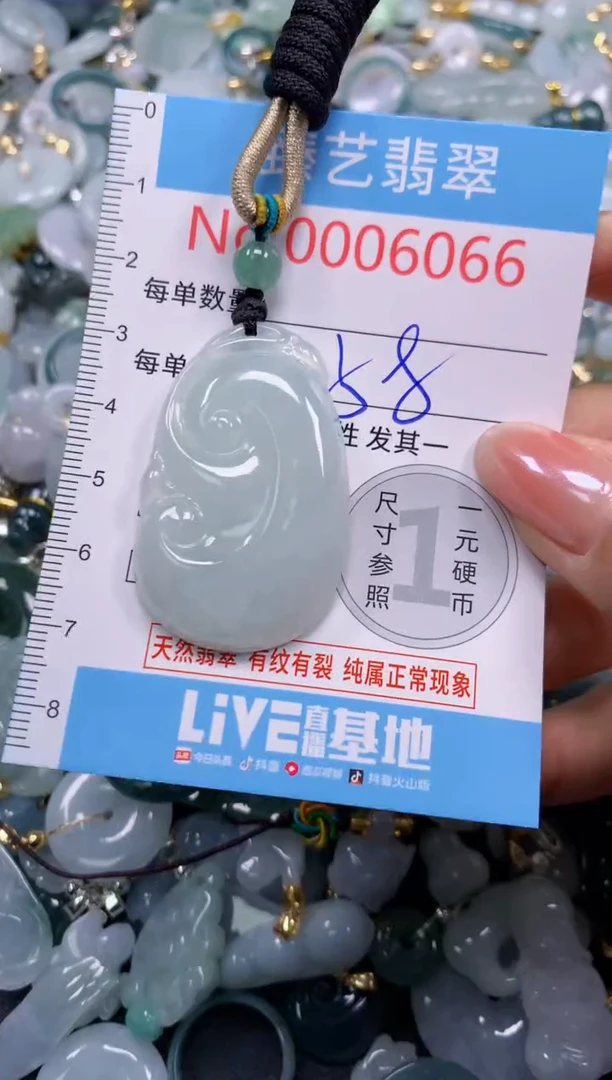 颈饰未镶嵌翡翠6066