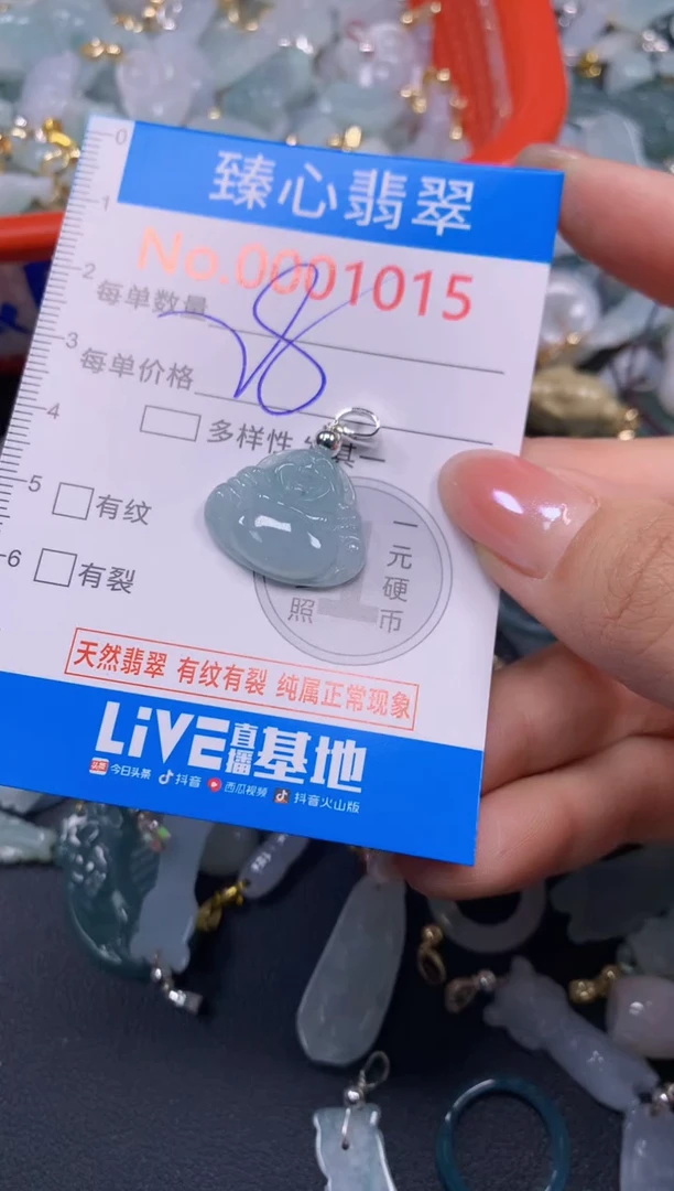 颈饰未镶嵌翡翠1015