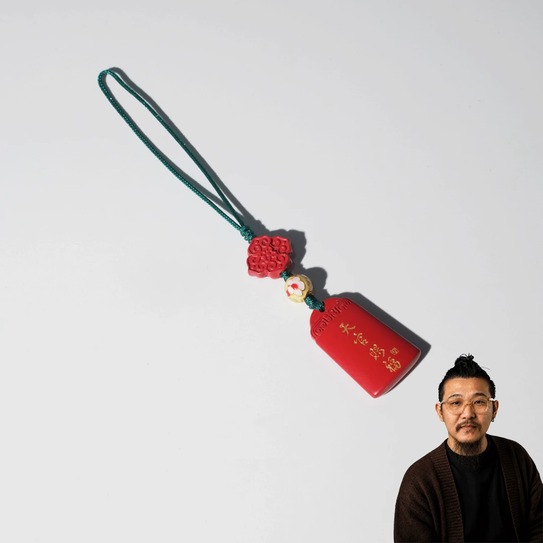 含辰砂工艺品含辰砂工艺品天官赐福朱砂转运挂件