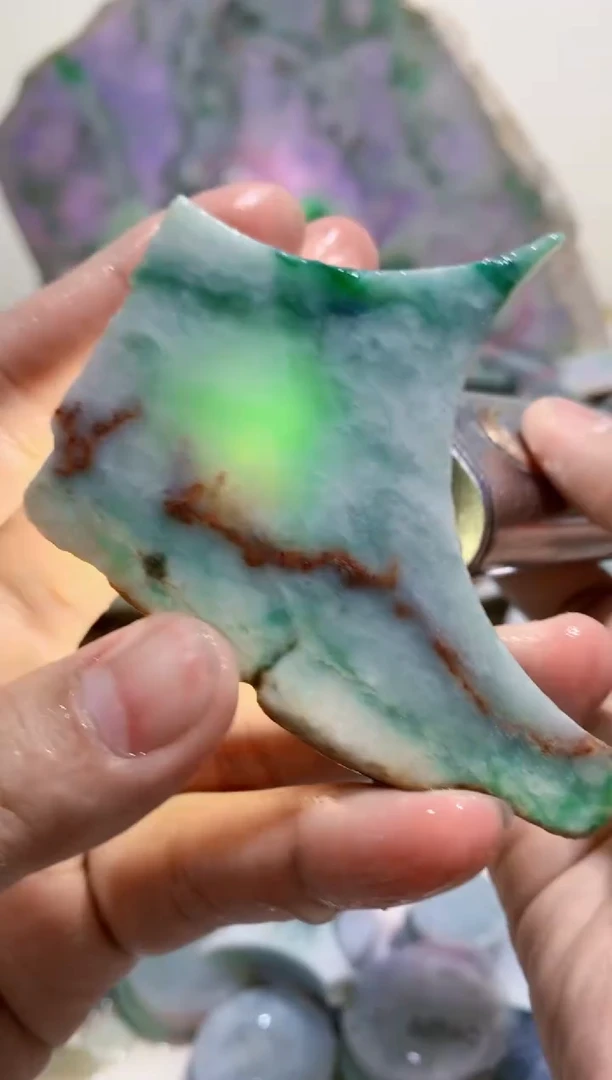 裸石翡翠0蒙0翡翠珠宝501