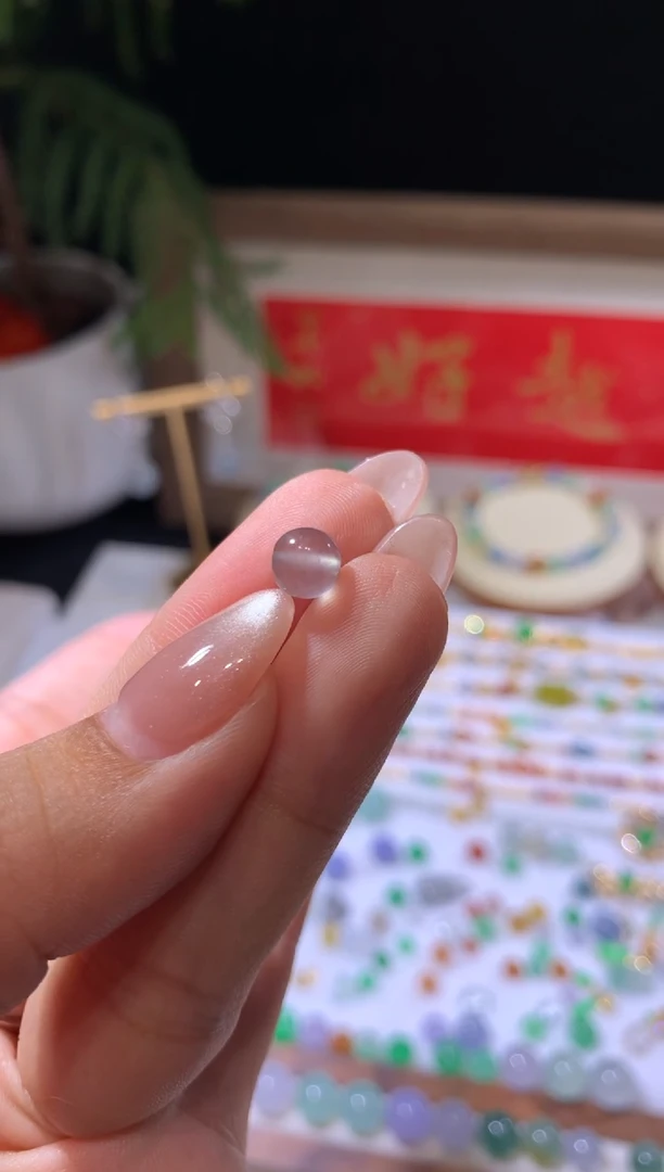 未镶嵌定制翡翠6.4卡珠子