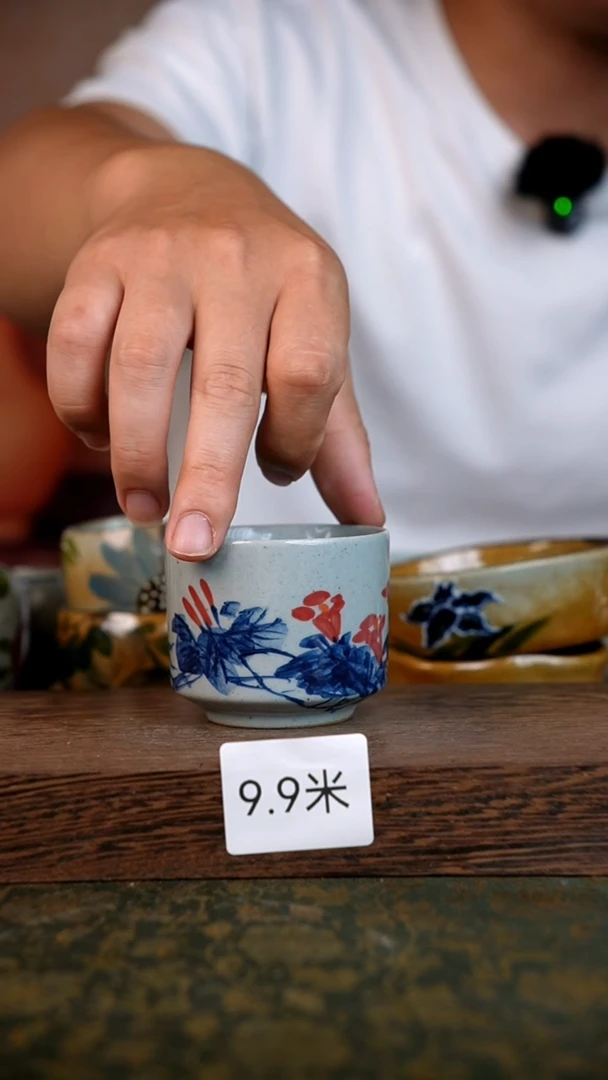 摆件泥垚手作 景德镇手工手绘器物