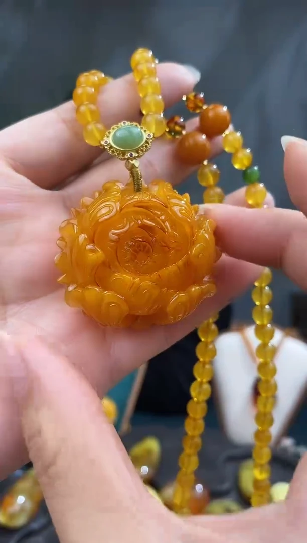 裸石琥珀未镶嵌基地发货 一物一证 顺丰包邮