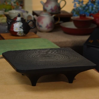侘寂风原木飘窗茶桌茶几茶具茶台