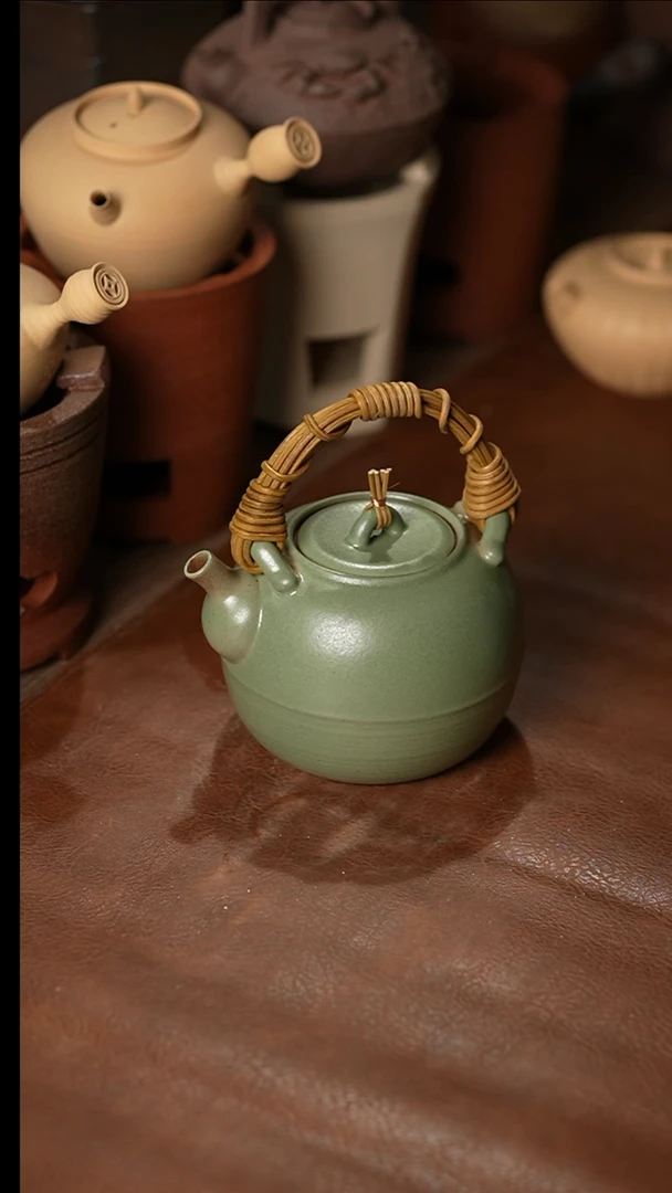 060藤条提梁壶800cc