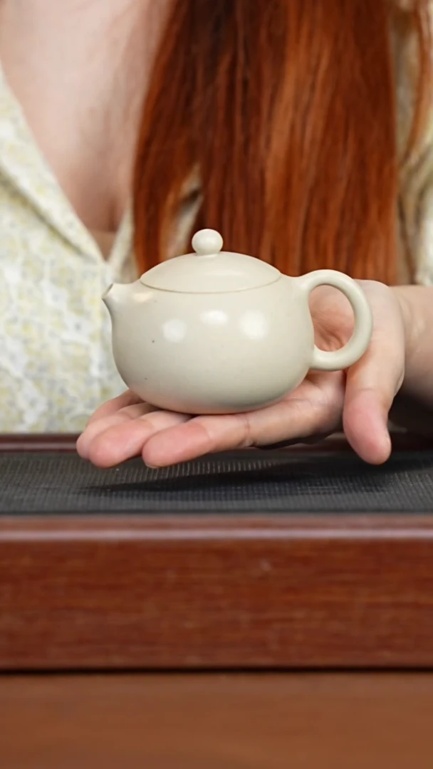 茶壶紫砂白段西施