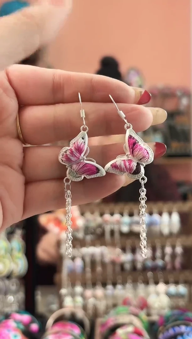 织绣艺枝独绣手工饰品59