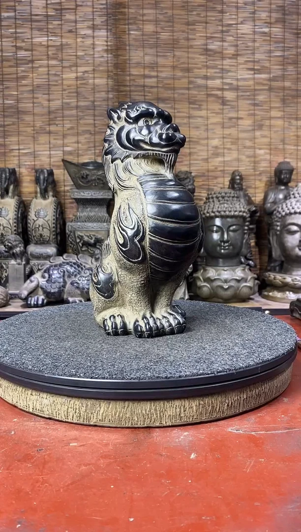 石材天然青石石雕朝凤一只