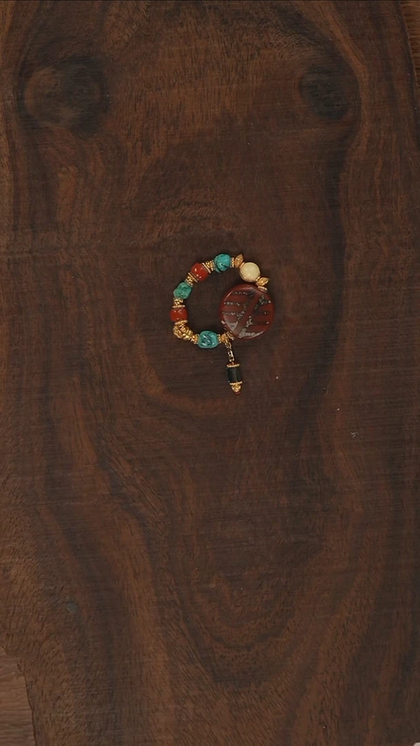 【闪购商品】绿松石戒指18K金镶嵌S3045-定制