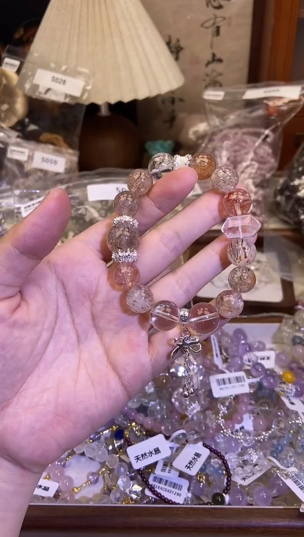 水晶手链未镶嵌5051手串