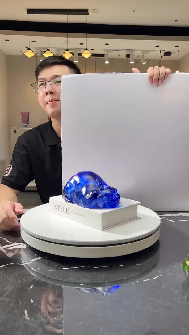 摆件巴比特美学 蓝色趴睡貔貅