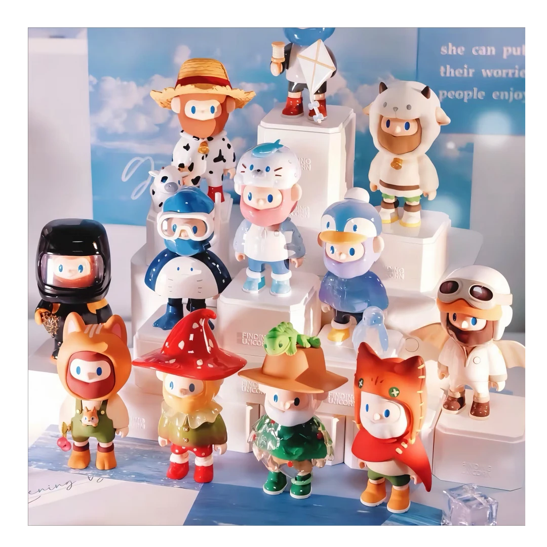 【拆盒】FARMER BOB9代奇遇冒险系列盲盒手办