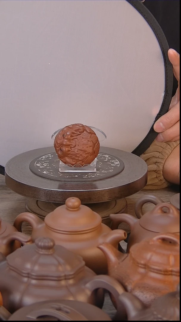 紫砂茶宠大红袍小金蟾