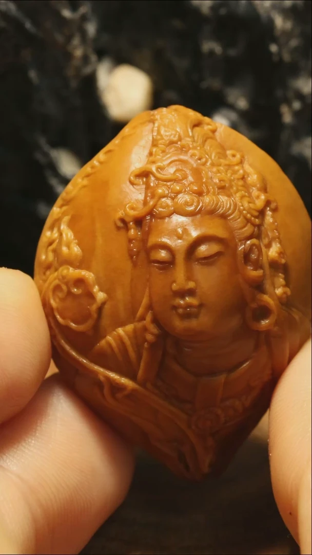 手串/手链橄榄核中****1天鹰-文殊普贤单籽