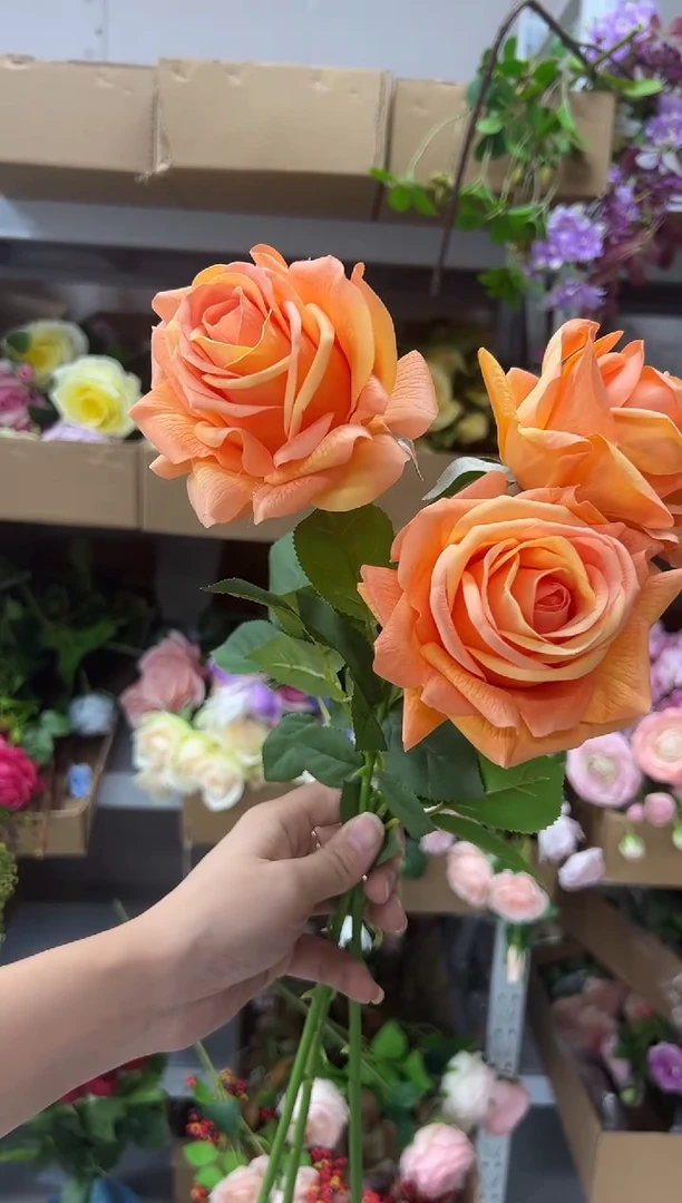 3枝橙色手感保湿土耳其