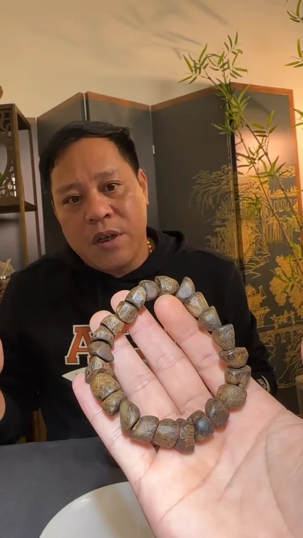 【闪购商品】沉香手串单圈透母树包头沉水1.2/19g