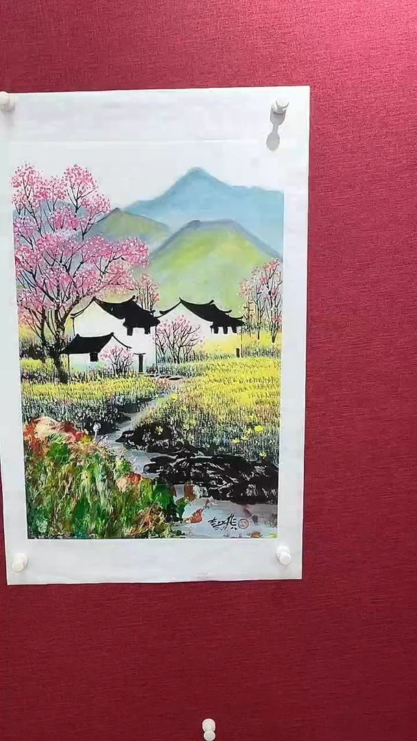 国画赵燮绘画2.7pc抽象山水