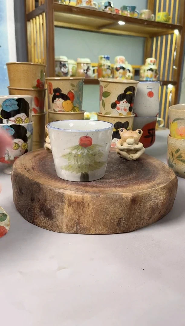 【闪购商品】瓷片景德镇手绘高温釉下彩陶瓷