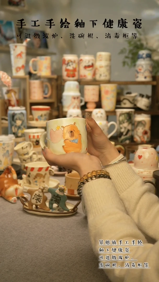 【闪购商品】杯景德镇手工手作陶瓷@A597
