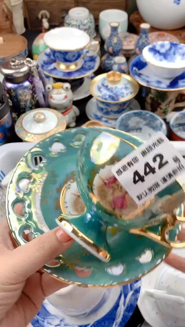 【闪购商品】瓷片442号九姑娘工艺品瓷器