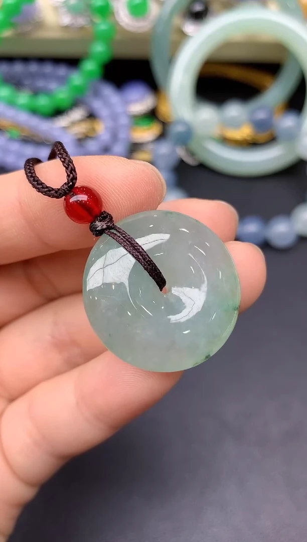 颈饰未镶嵌翡翠53-雪姐翡翠天天见