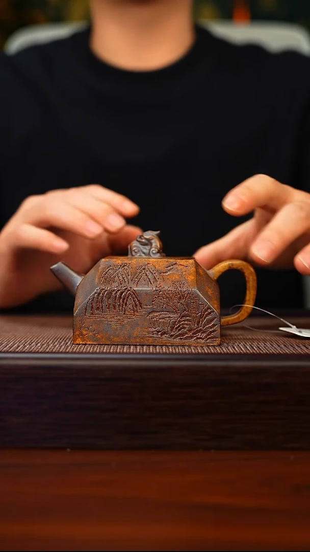 茶壶紫砂原矿紫砂手工茶壶