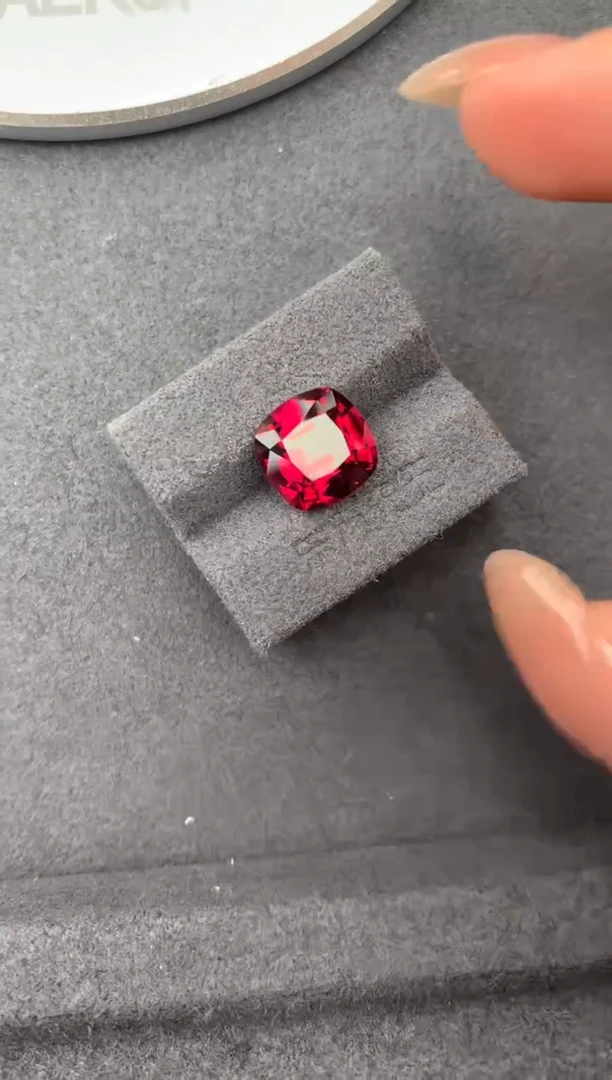 未镶嵌珠宝半成品石榴石5ct镁铝榴石  FH  定制