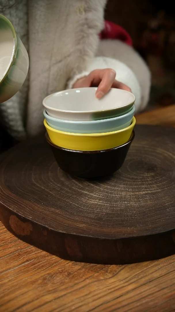 杯【文琳甄选】陶瓷器一对-