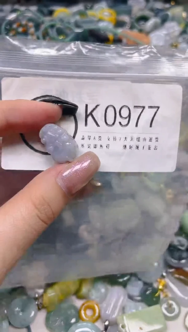 翡翠未镶嵌颈饰/K/翡翠A货一图一物