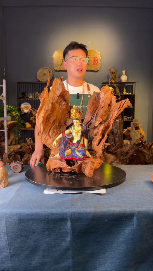 木卢师傅根艺作品（不包含人物摆件）