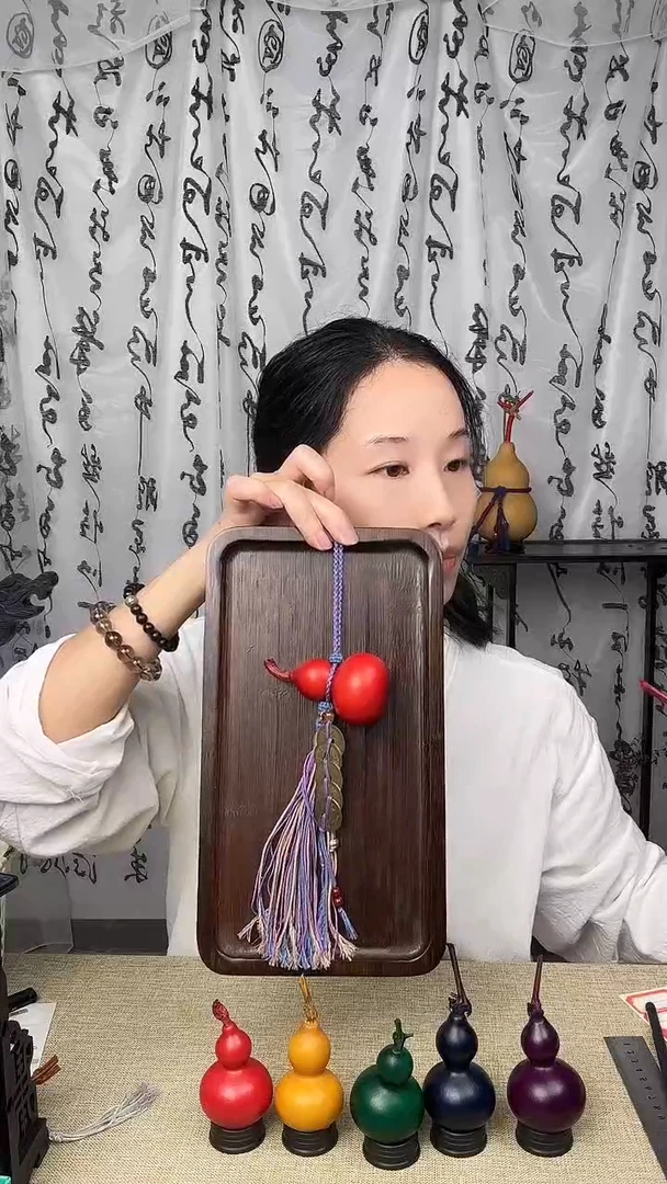 大漆葫芦挂件----019