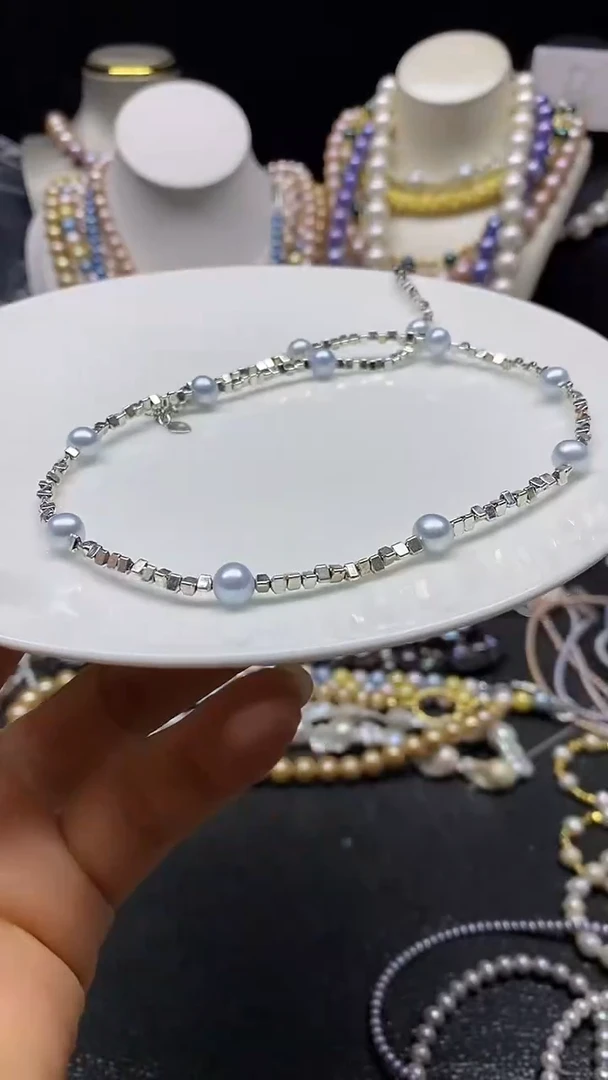 淡水珍珠未镶嵌颈饰多人