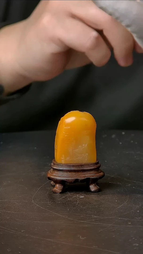 寿山石印石一物一拍