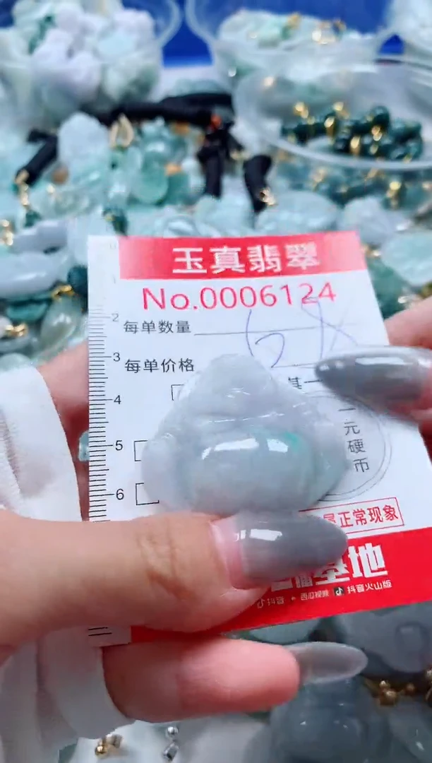 吊坠(不含链)未镶嵌翡翠6124