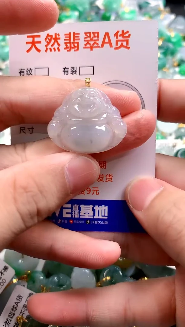 颈饰18K金镶嵌翡翠13007797