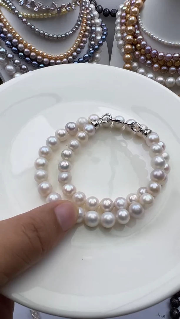 淡水珍珠未镶嵌颈饰1