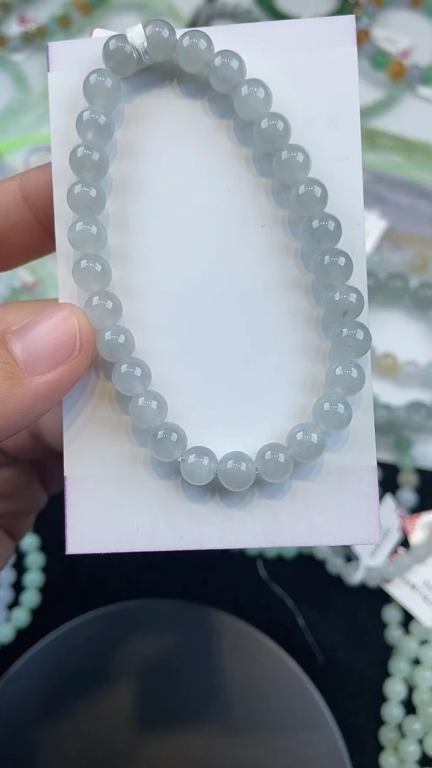 未镶嵌手链翡翠63号卡6.6mm
