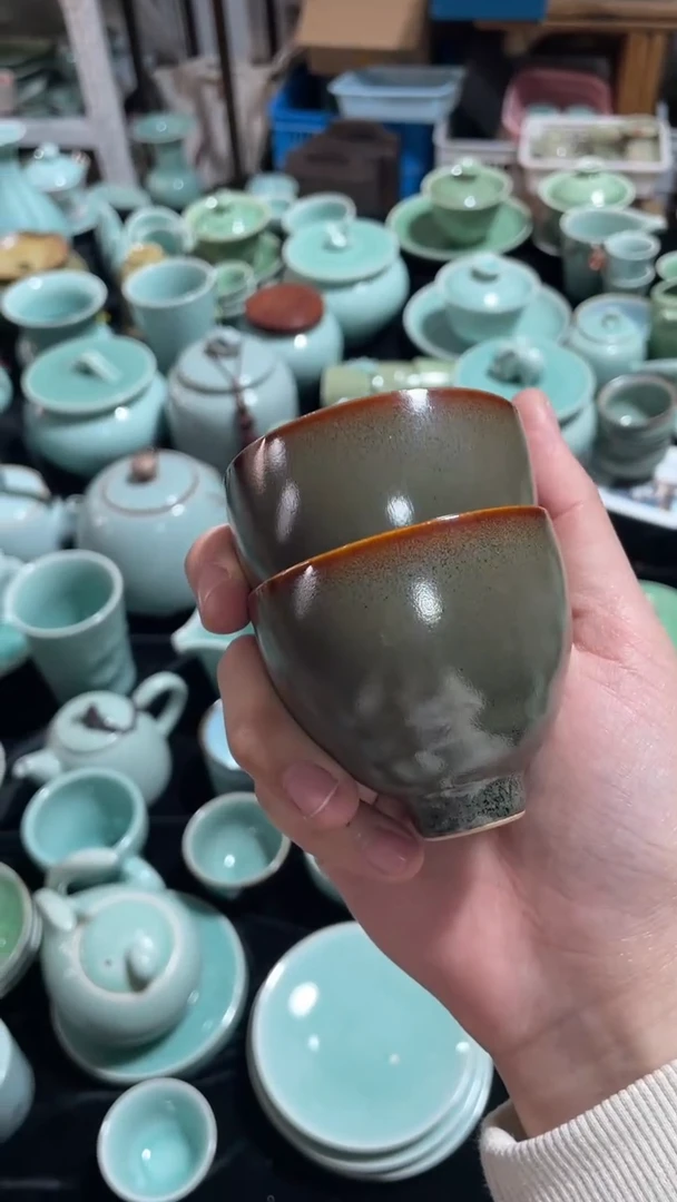 【闪购商品】2个 特价福利 微瑕 慧仙青瓷