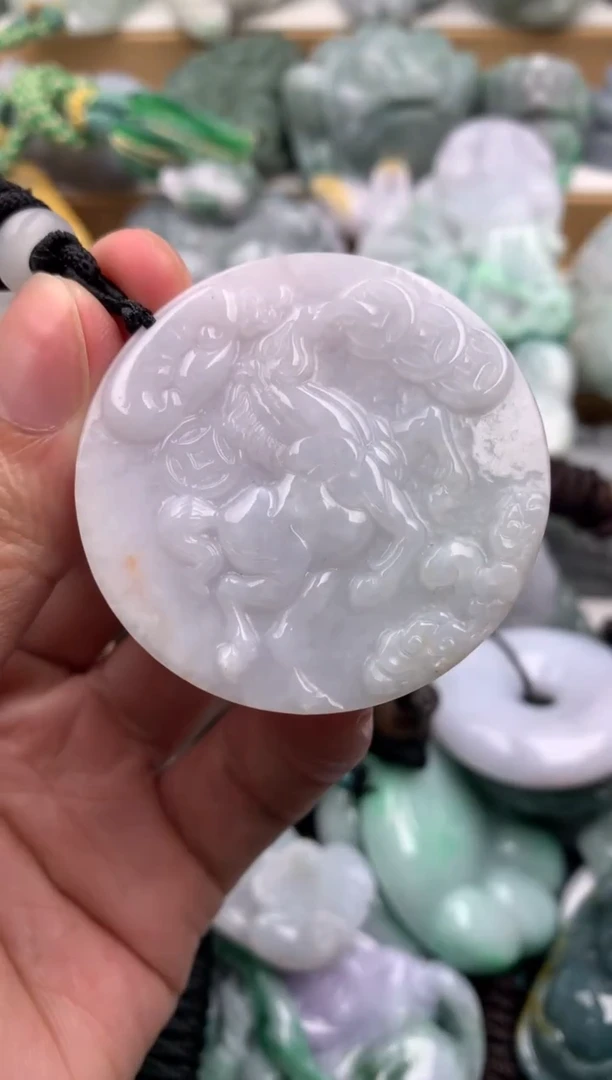 吊坠(不含链)未镶嵌翡翠1