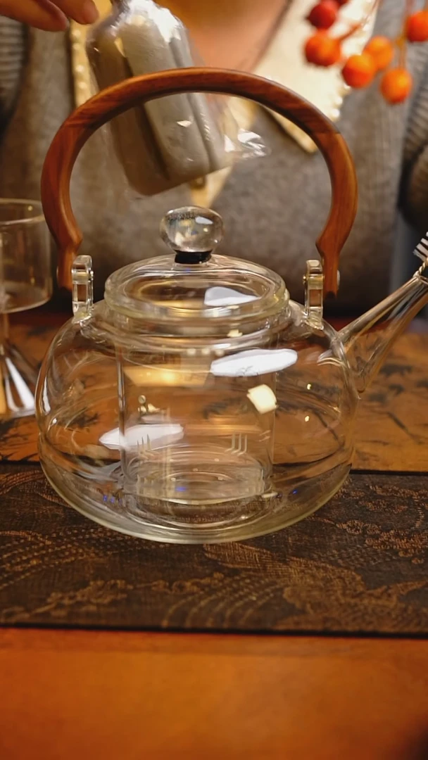 【闪购商品】禾器 雅澜壶-透明 双内胆