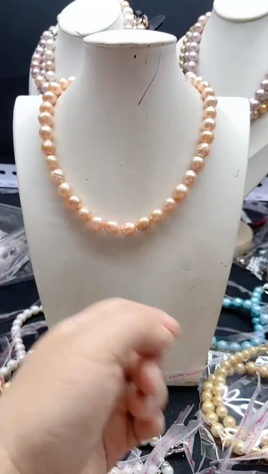 淡水珍珠未镶嵌颈饰1