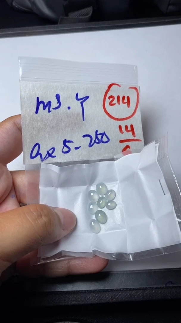 定制翡翠未镶嵌M**Y缅甸天然翡翠A货214