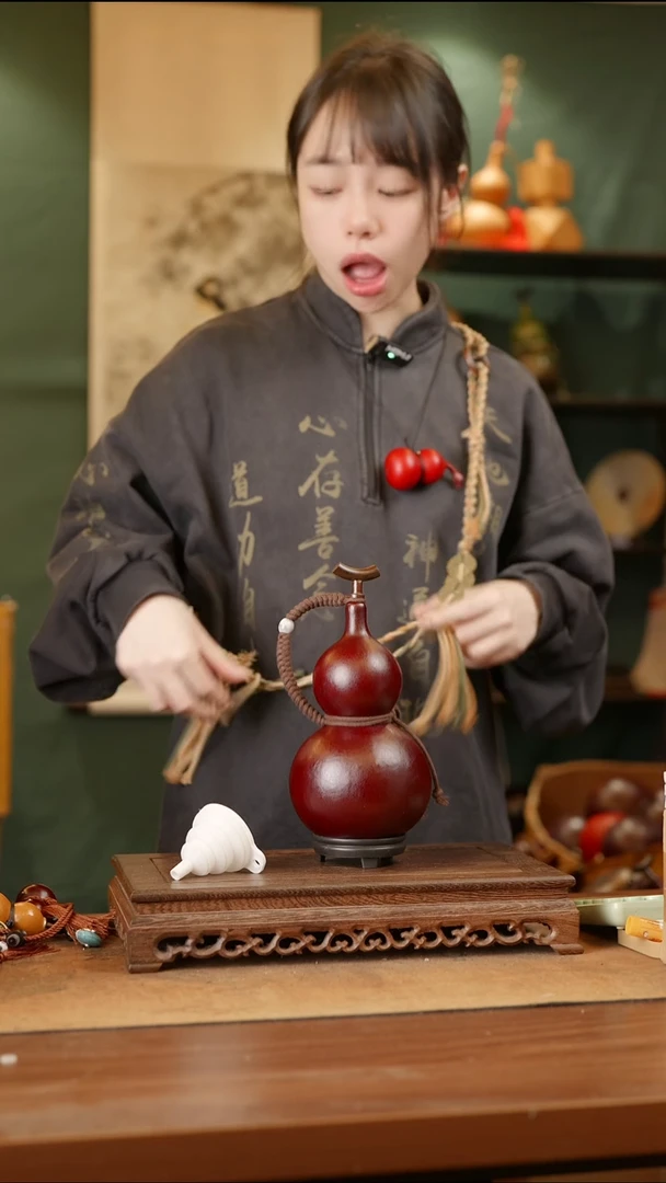 62号精品天然大漆酒葫芦一物一拍~
