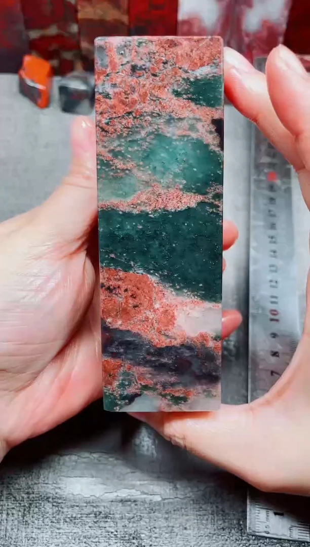 玉桂林鸡血玉素章--23